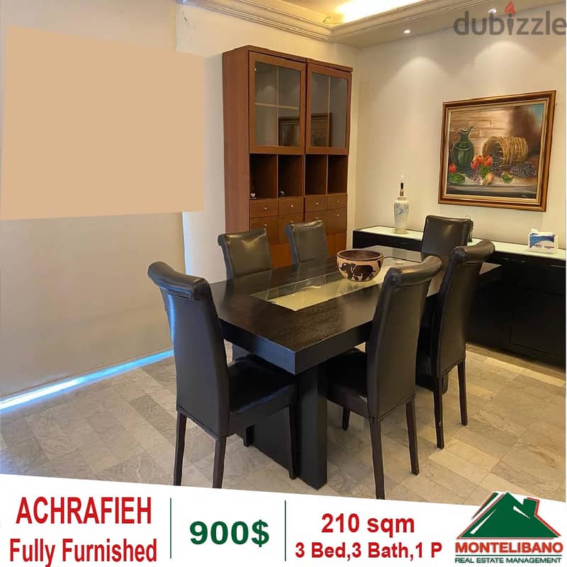 900$!! Open View Apartment for rent in Achrafieh 4