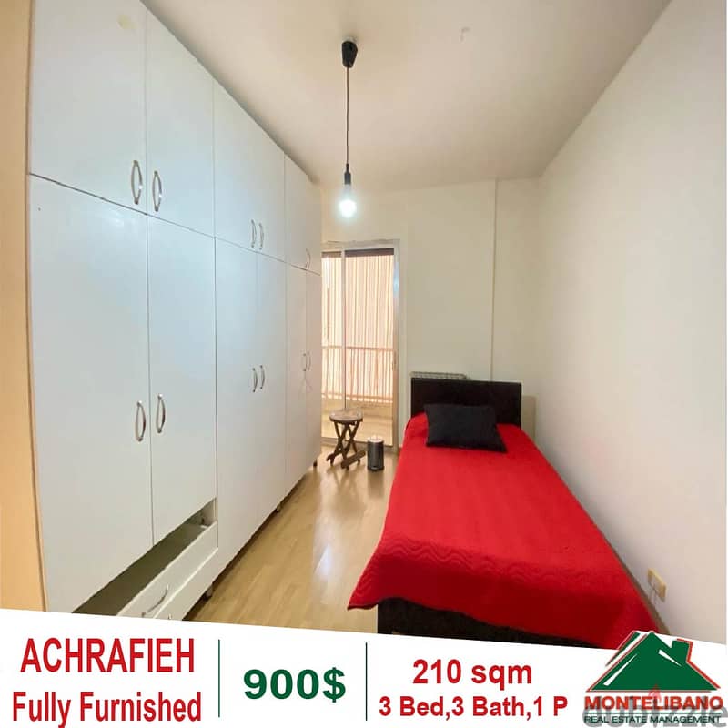 900$!! Open View Apartment for rent in Achrafieh 5