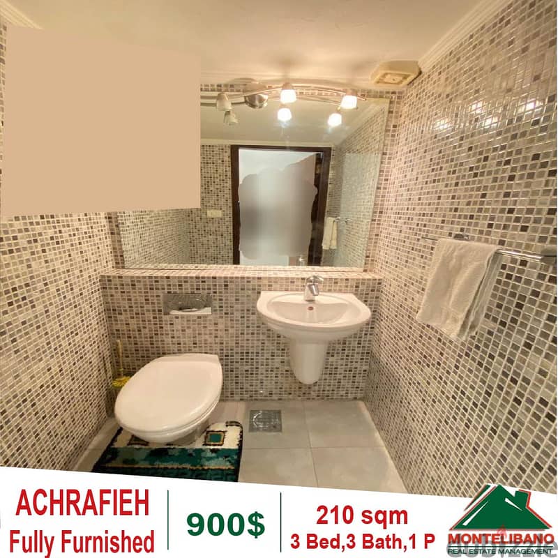 900$!! Open View Apartment for rent in Achrafieh 8