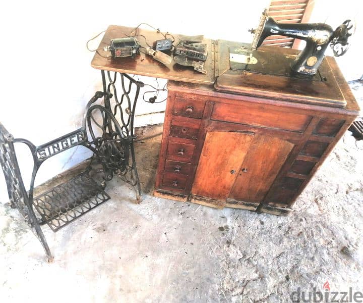 Made 1880 Original Antique Singer Sewing Machine 0