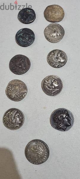 ancient Roman Silver Coins 10