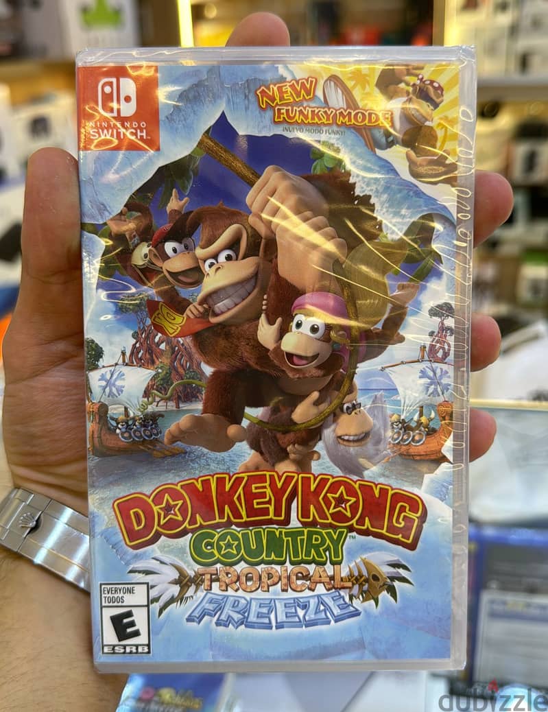 Cd nintendo Donkey Kong country Tropical freeze original & last offer 0