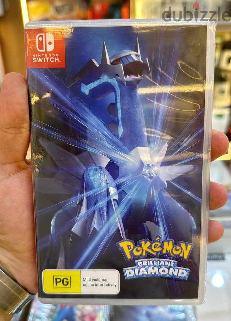 Cd nintendo Pokemon Brilliant Diamond amazing & good price 0