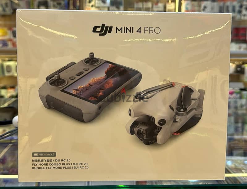 Dji MIni 4 Pro Fly More Combo Plus (dji Rc2) great & good price 1