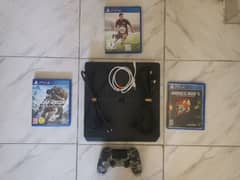 Ps3 and ps4 games used + ps3 console m3addale + ps4 console