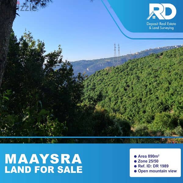 Land for sale in Maaysra - أرض للبيع في المعيصرة 0