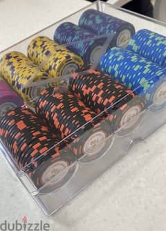 POKER 500 Chips CLAY SET 0