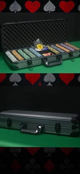POKER 500 Chips CLAY SET 3