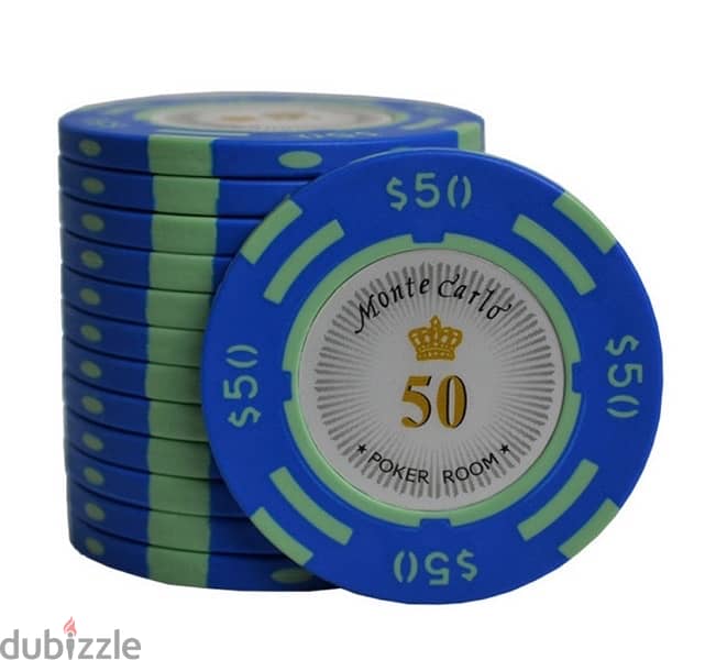 POKER 500 Chips CLAY SET 7