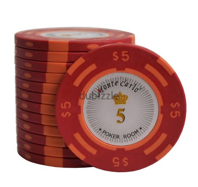 POKER 500 Chips CLAY SET 8