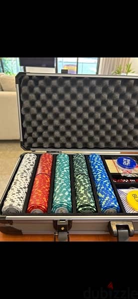 POKER 500 Chips CLAY SET 9