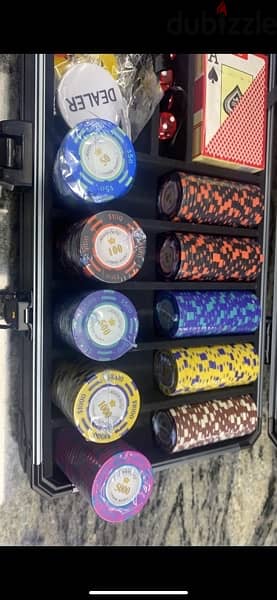 POKER 500 Chips CLAY SET 10