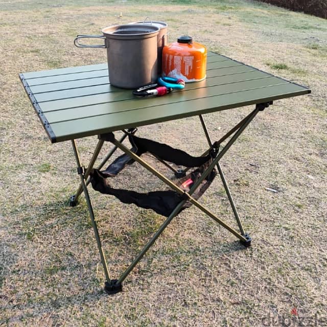 Foldable Picnic Table, Portable Outdoor Camping Table with Bag 2
