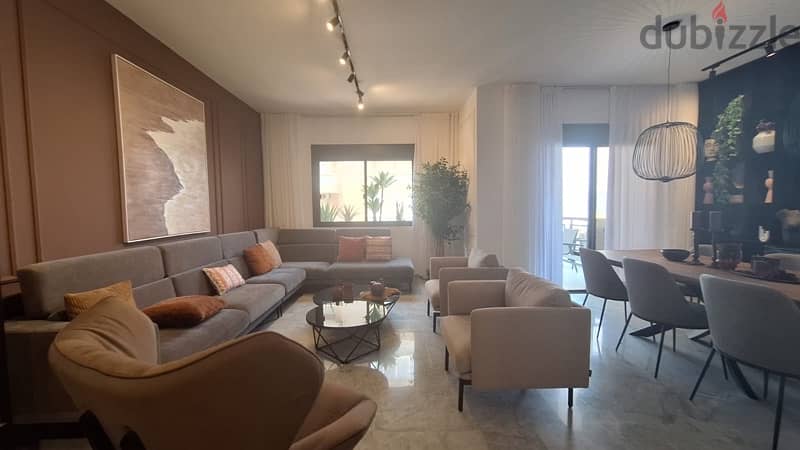 Furnished Modern apartment in Kaslik with partia seaview 1
