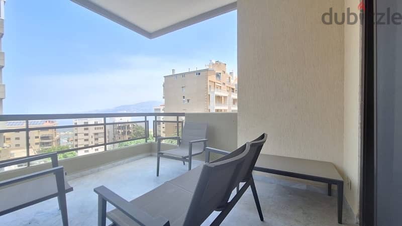Furnished Modern apartment in Kaslik with partia seaview 2