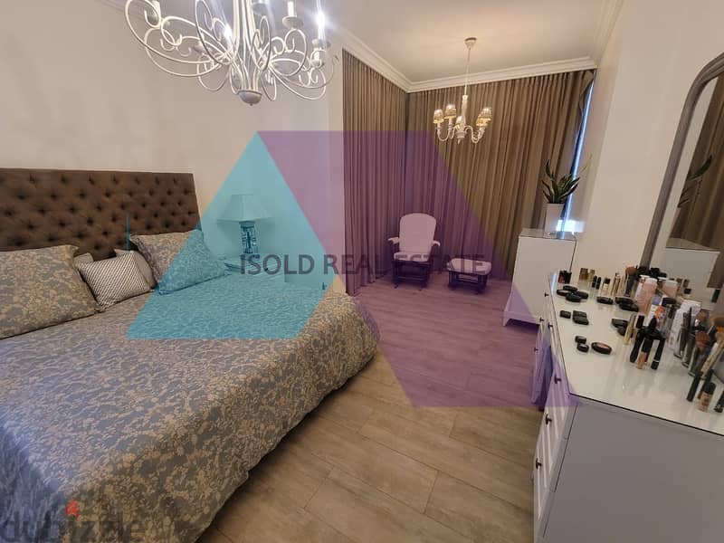 Super deluxe decorated 200 m2 apartment for sale in Al jamhour 10