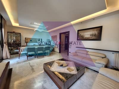 Decorated 125m2 apartment + open view for sale in Rabweh / Raboueh