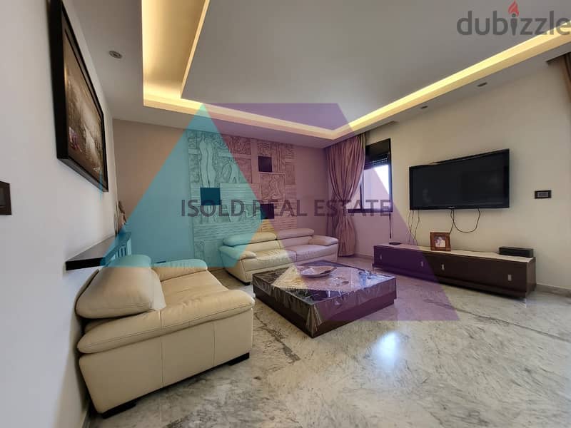 Decorated 125m2 apartment + open view for sale in Rabweh / Raboueh 2