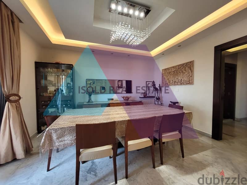 A decorated 125 m2 apartment with open view for sale in Rabweh 3