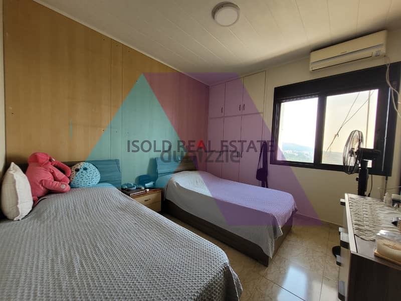 Decorated 125m2 apartment + open view for sale in Rabweh / Raboueh 8