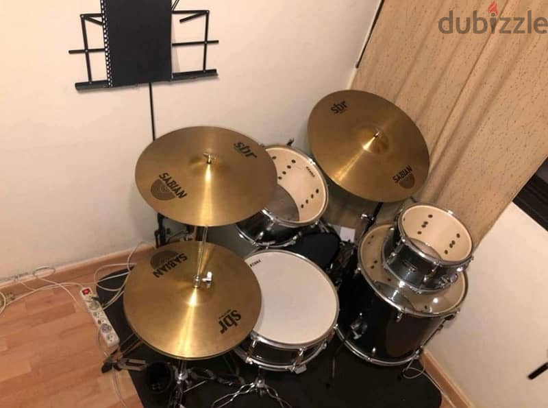 FULL drum set + mute pads • used for 3 months 4