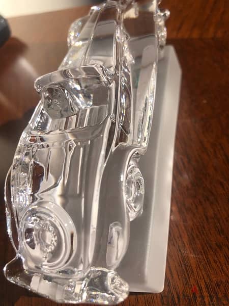 Lead crystal car model 1