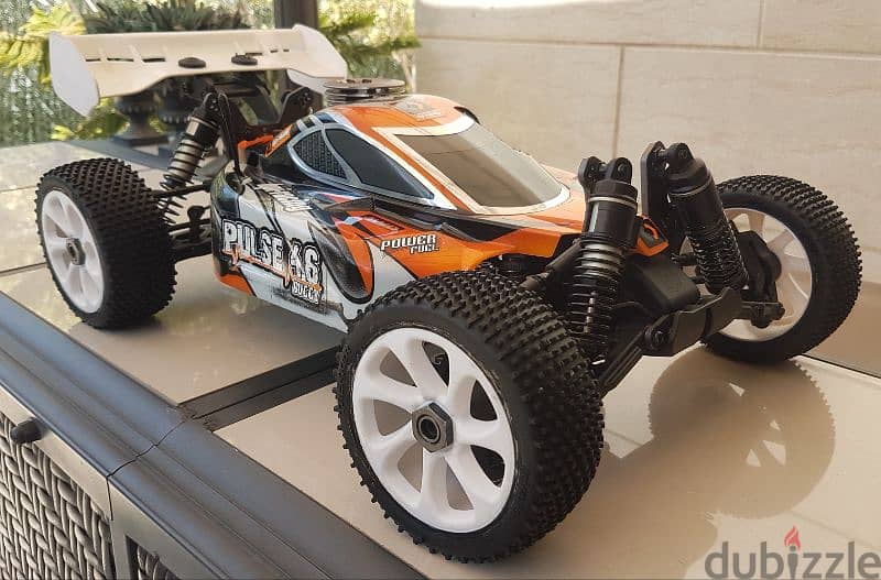 exchange on rc car , HPI PULSE 4.6 nitro, like new,excellent condition 0