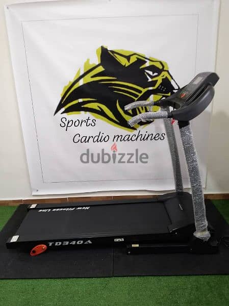 new fitness line treadmill 2hp motor power 0