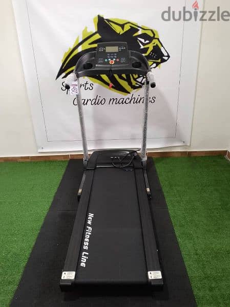 new fitness line treadmill 2hp motor power 1