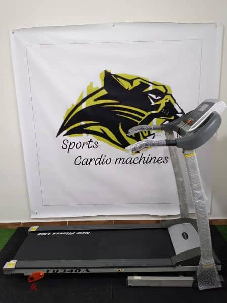 2hp motor power treadmill new fitness line 1