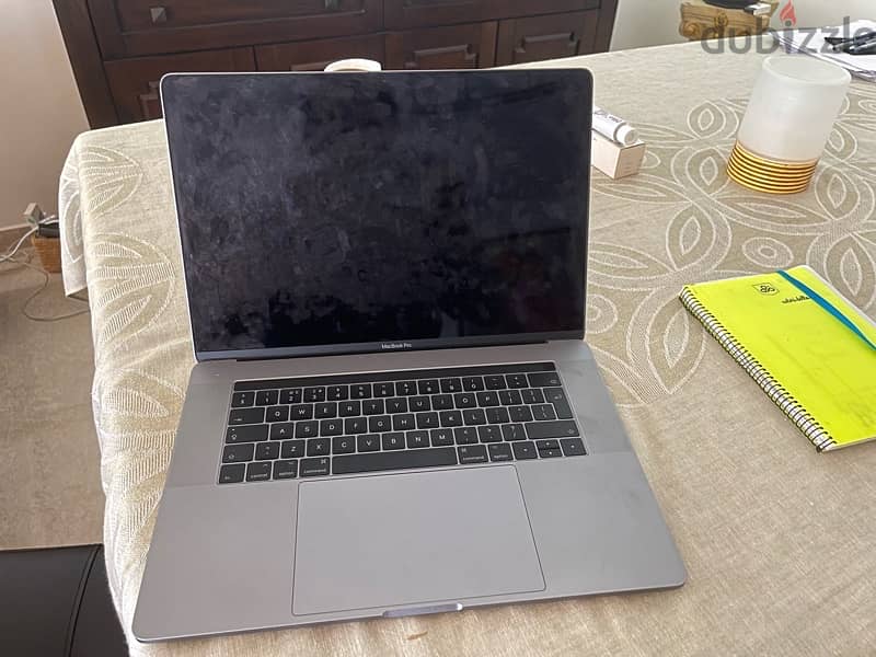 MacBook Pro 15" for sale.  i7-16GB. WITH FINGERPRINT and touch bar 0