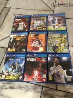 ps4 games and cds for trade