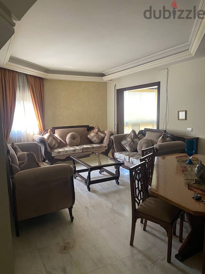 Fully furnished apartment for sale in Dekwene Mar Roukoz 0