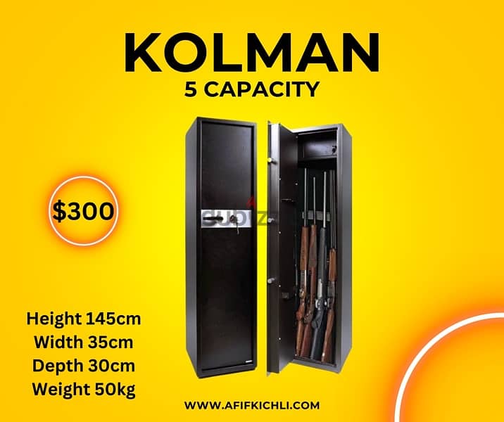 Kolman Gun Safes New 1