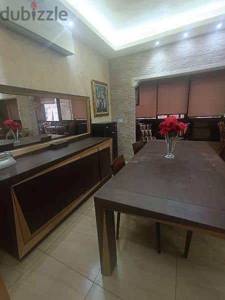 fully furnished apartment for rent in dekwanehشقة مفروشة لايجار دكوانة 9