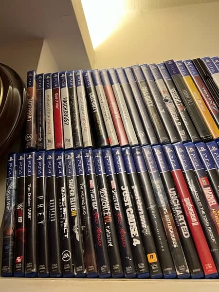 big collection of 180-190 ps4 games for sale or trade 7