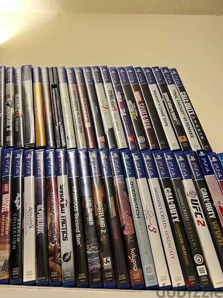 big collection of 180-190 ps4 games for sale or trade 8