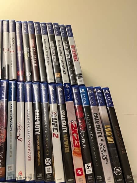 big collection of 180-190 ps4 games for sale or trade 9