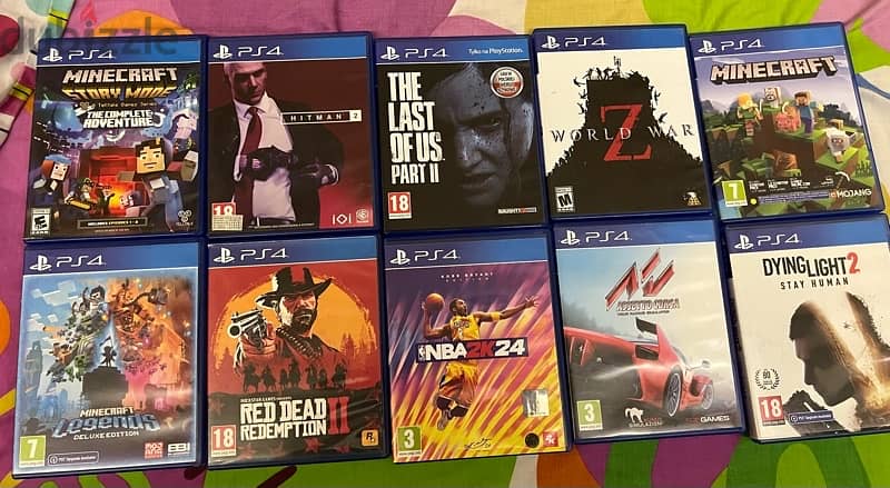 big collection of 180-190 ps4 games for sale or trade 13