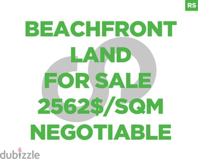 Beachfront land opportunity in Nahr ibrahim! REF#RS96213