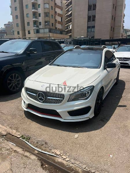 Mercedes-Benz CLA-250 Class 2016, white, AMG Kit, very clean 0