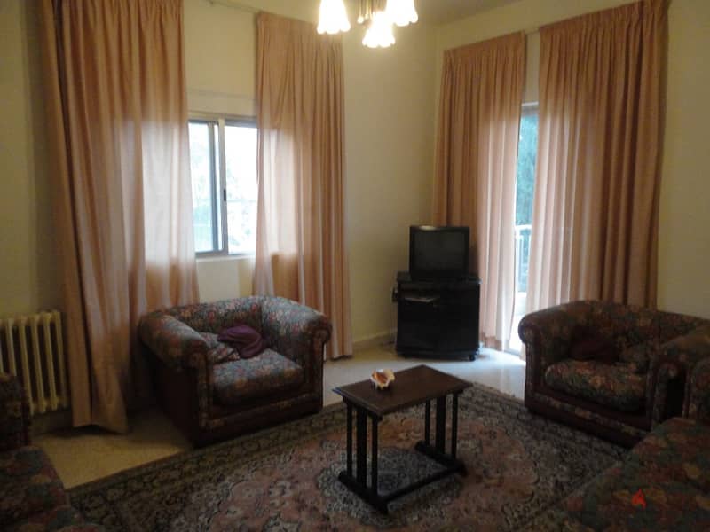 196 Sqm | Fully furnished apartment for rent in Beit Meri 0
