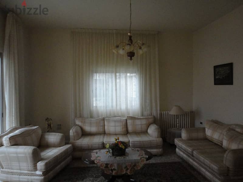 196 Sqm | Fully furnished apartment for rent in Beit Meri 2