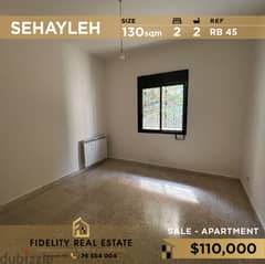 Apartment for sale in Sehayleh RB45 شقة للبيع في السهيلة