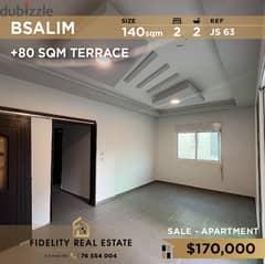 Apartment for sale in Bsalim JS63 شقة للبيع في بصاليم 0