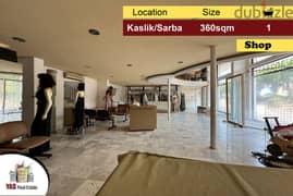 Kaslik/Sarba 360m2 | Shop | Active Street | Perfect Investment | EH |