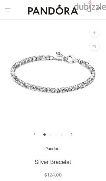 Barely used tennis bracelet perfect condition 2