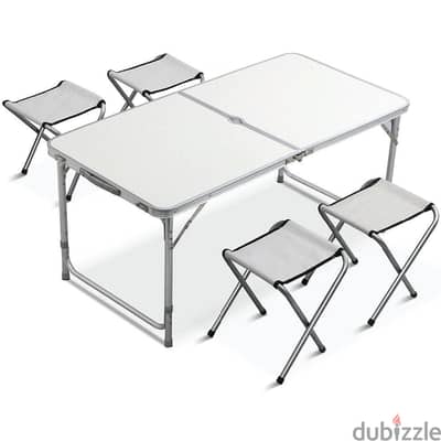 Portable & Foldable Camping/ Picnic/ Outdoor Aluminum Table