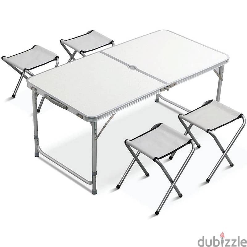 Portable & Foldable Camping/ Picnic/ Outdoor Aluminum Table 0