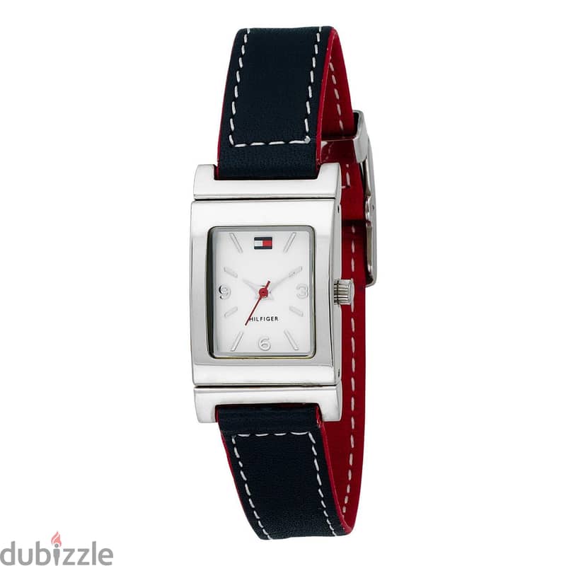 Tommy Hilfiger Women's 1700161 Red and Navy Reversible Watch 0